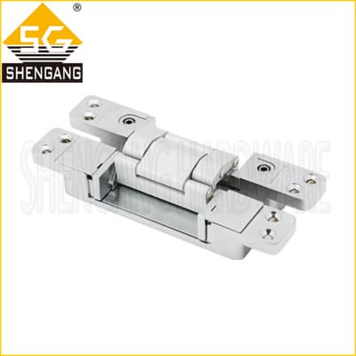 180 degree zinc alloy 3d adjustable hidden hinge